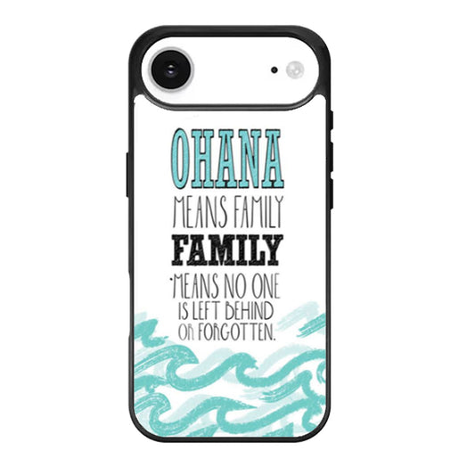Lilo and Stitch Ohana Means Family iPhone Air Case