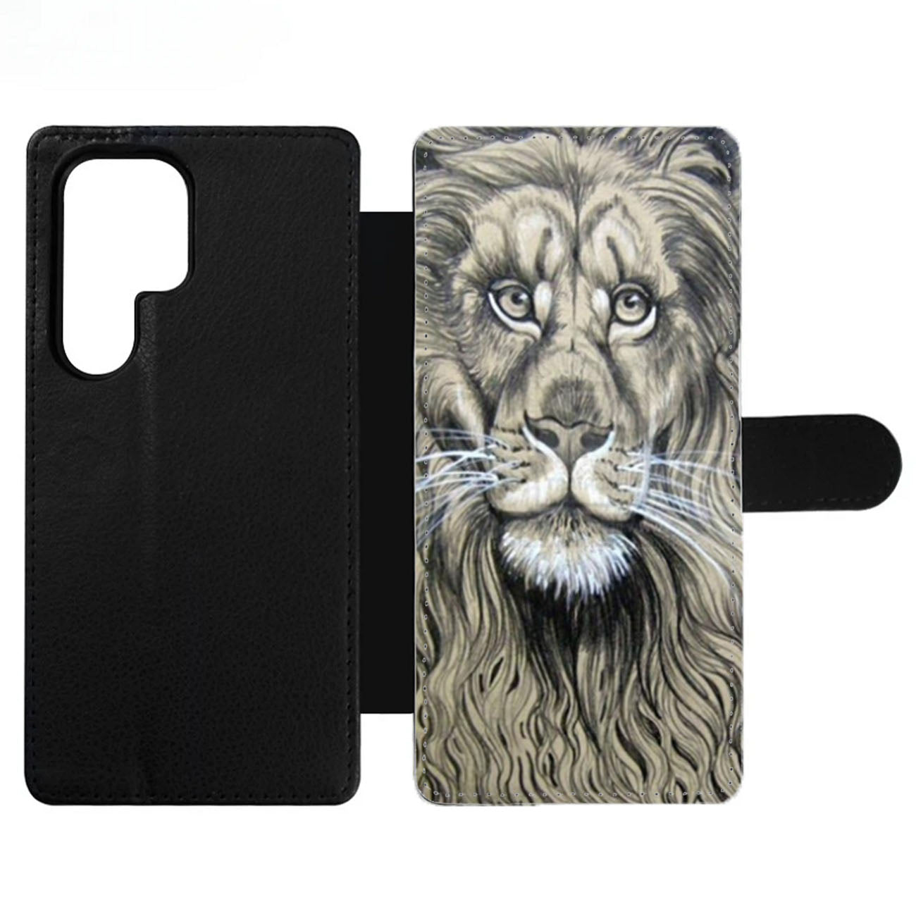 Lion Art Wallet Samsung Case