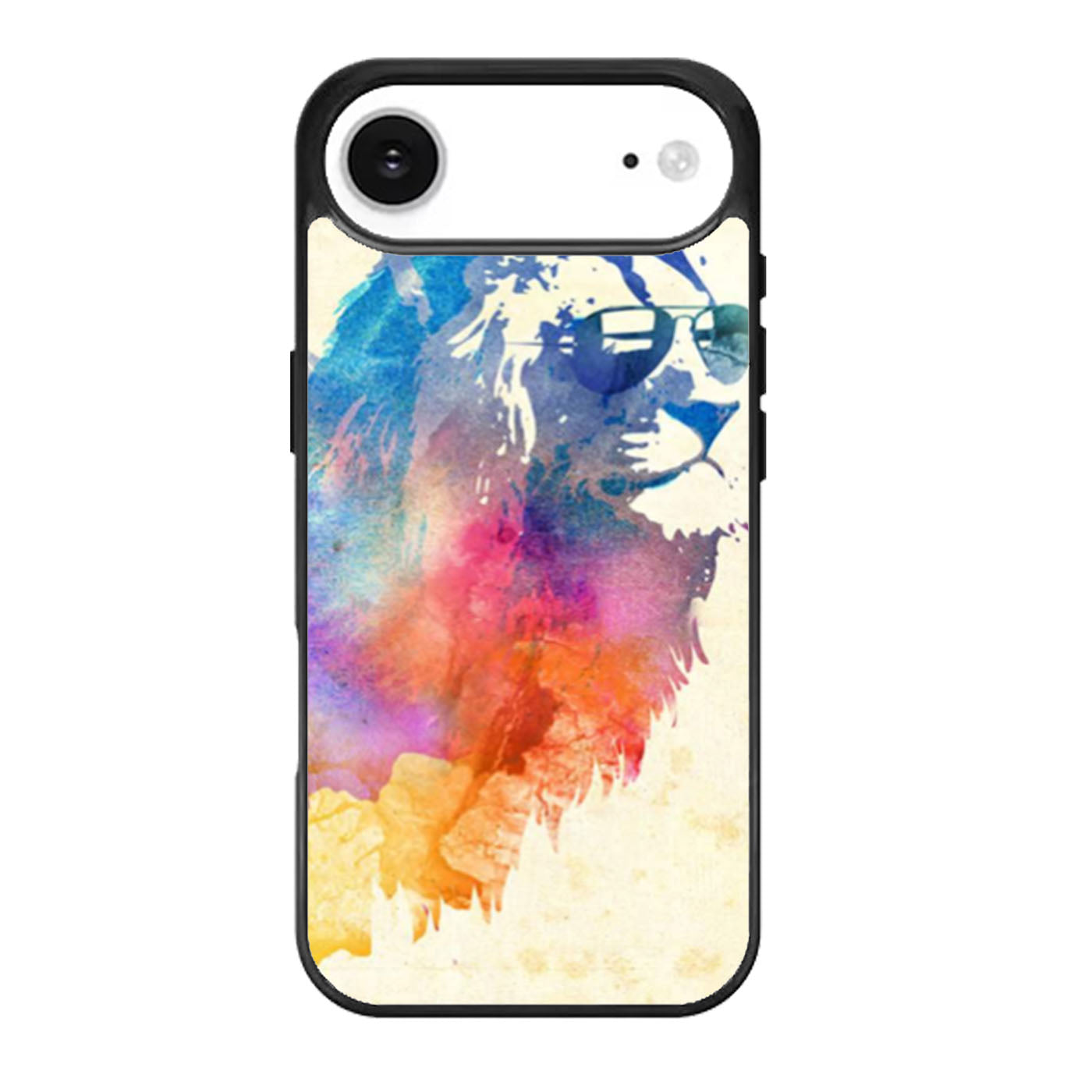 Lion in Glasses Watercolor iPhone Air Case