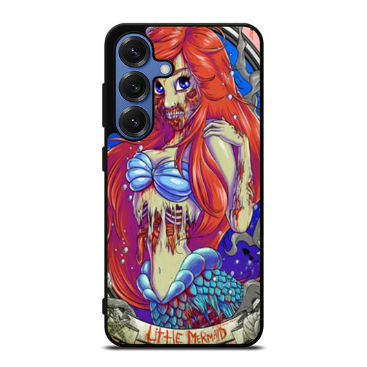 Little Mermaid Zombie Art Samsung S25 Ultra Case