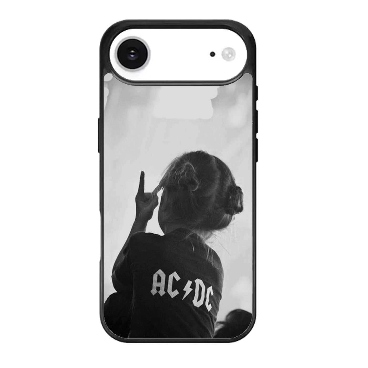 Little girl with an AC DC iPhone Air Case