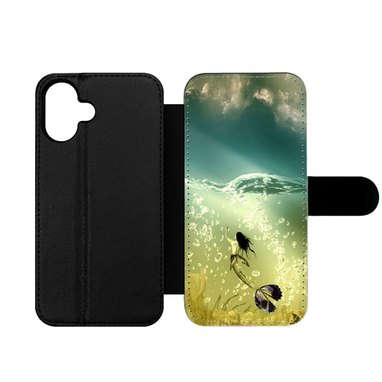Little memaid art Wallet iPhone Case