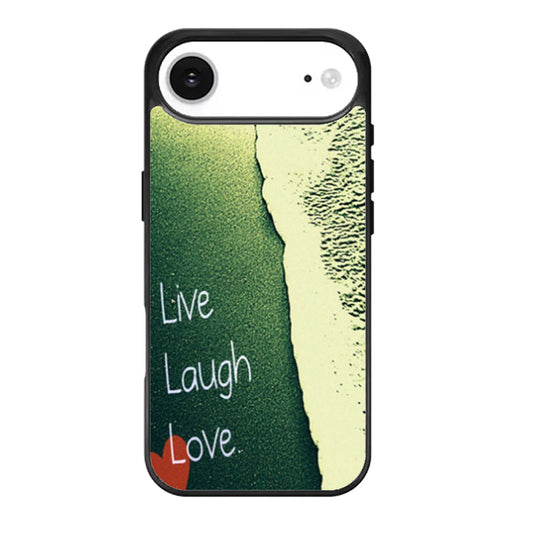 Live Laugh Love Beach Sand iPhone Air Case