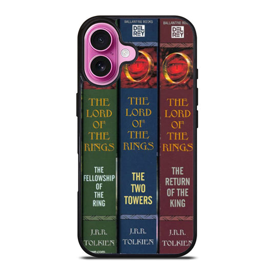 Lord Of The Rings Book Style DVD Collection Set iPhone Case Cover