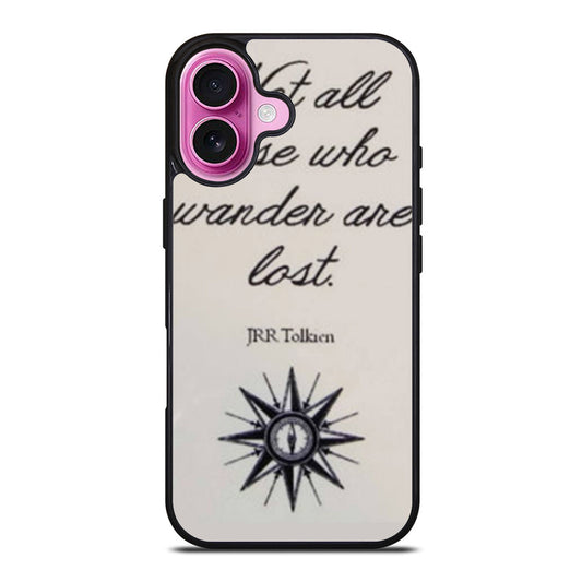 Lord of the Rings Not All Those Who Wander Are Lost iPhone Case Cover