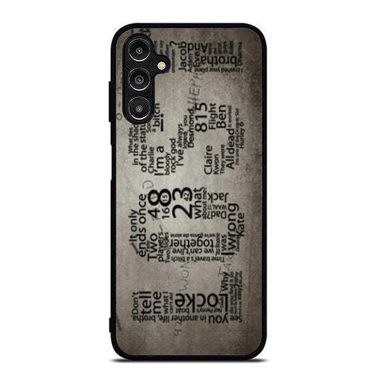 Lost TV Series Quotes Game Samsung A16 Case