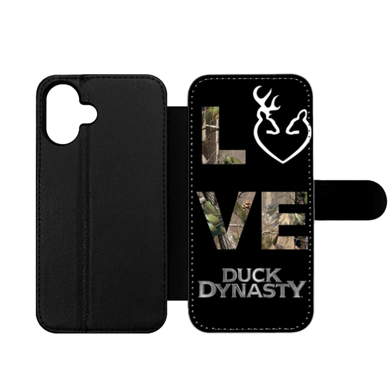 Love Browning Deer Duck Dynasty Wallet iPhone Case