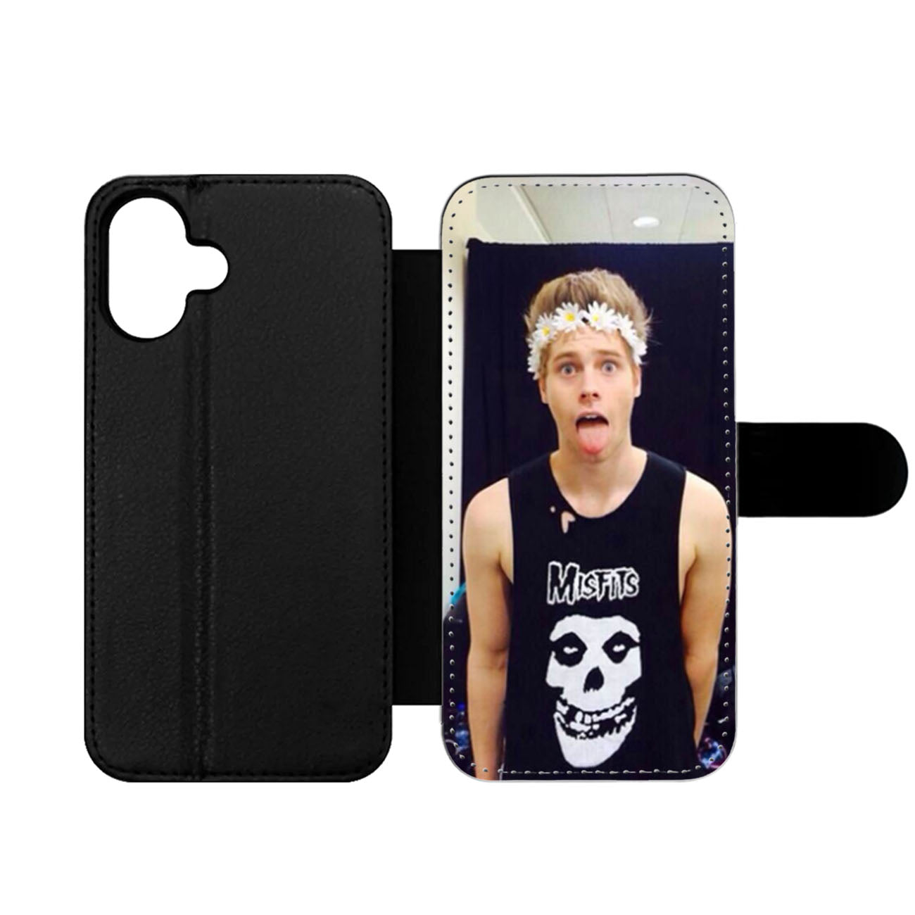 Luke Hemmings 5SOS Wallet iPhone Case