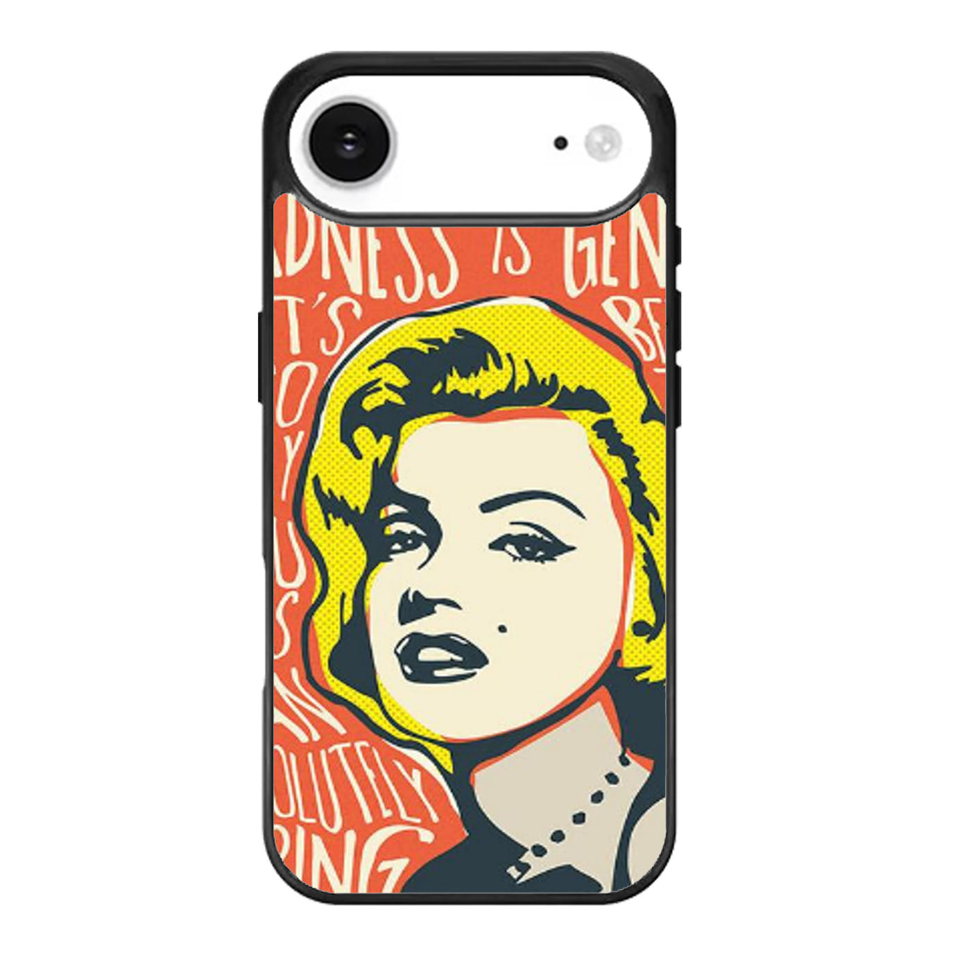 MARILYN MONROE ART QUOTS iPhone Air Case