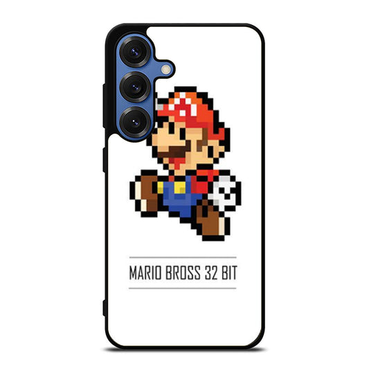 MARIO BROSS PIXEL 32 BIT Samsung S25 Ultra Case