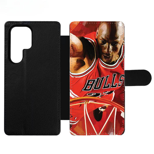 MICHAEL JORDAN ARTWORK Wallet Samsung Case