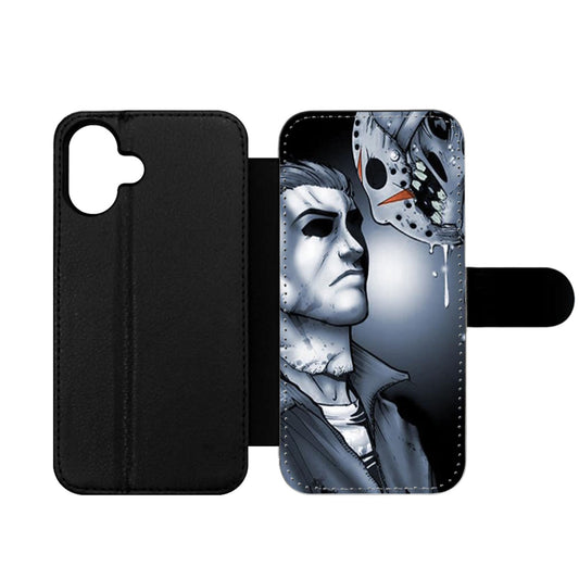 MICHAEL MYERS VS JASON Wallet iPhone Case