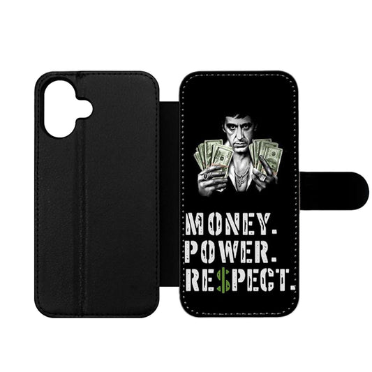 MONEY POWER RESPECT Wallet iPhone Case