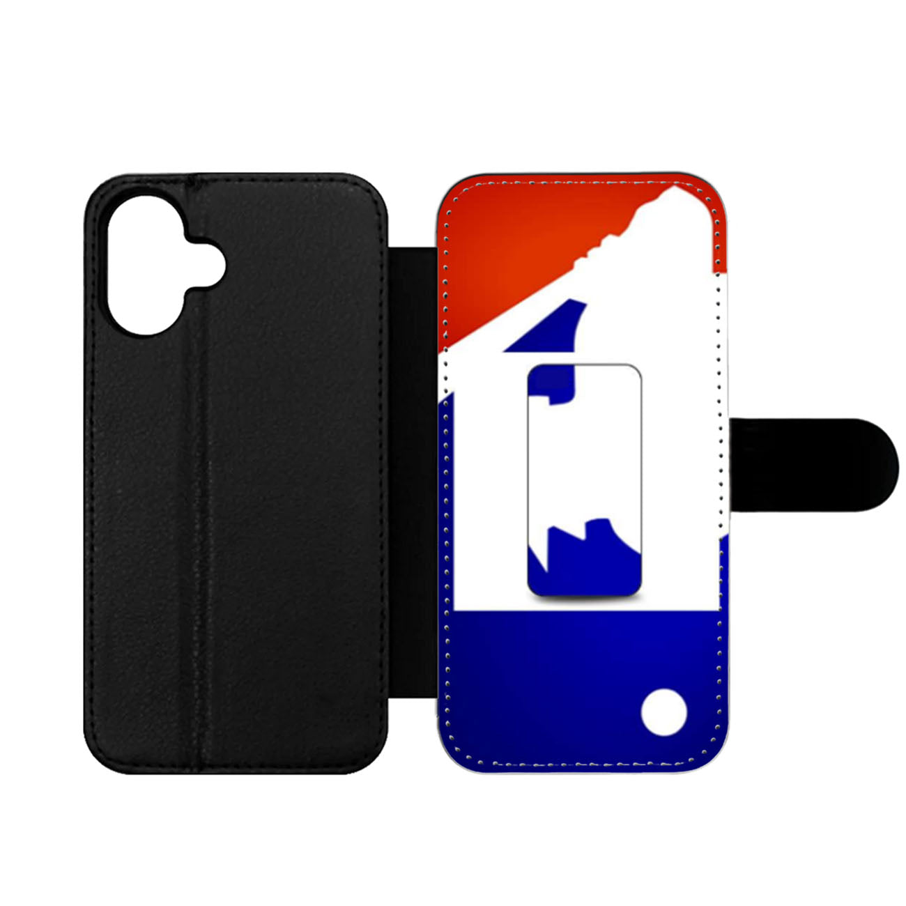 Major League Baseball Logo Wallet iPhone Case