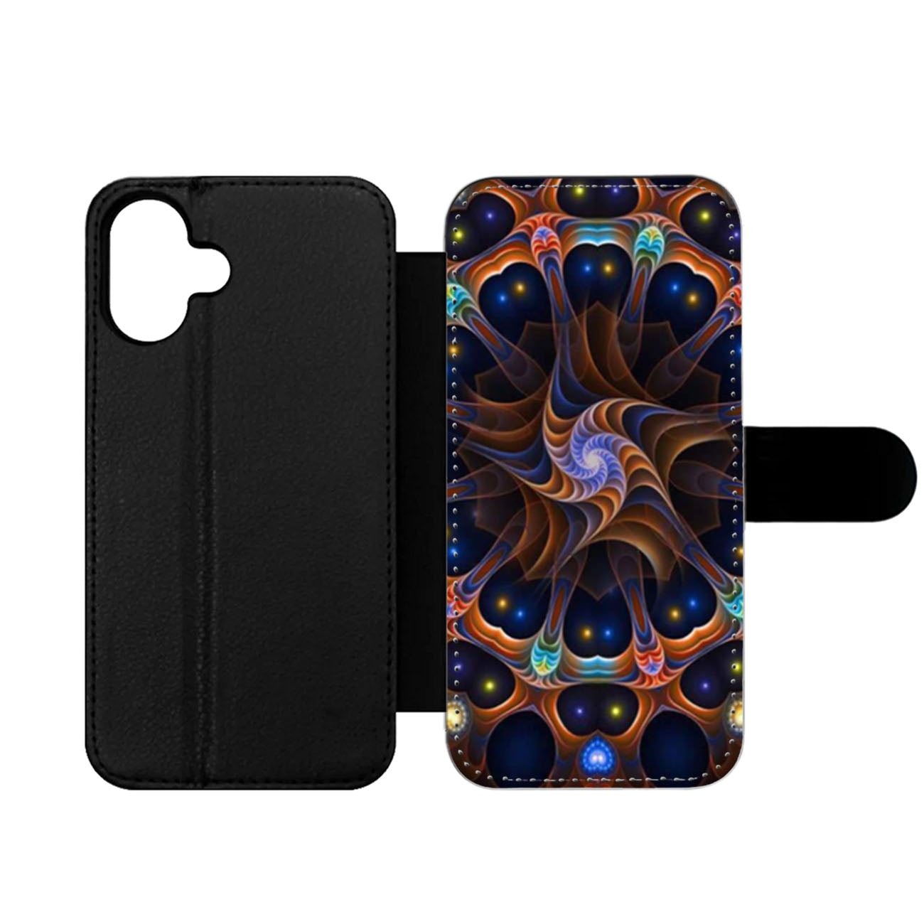 Mandala Art Wallet iPhone Case
