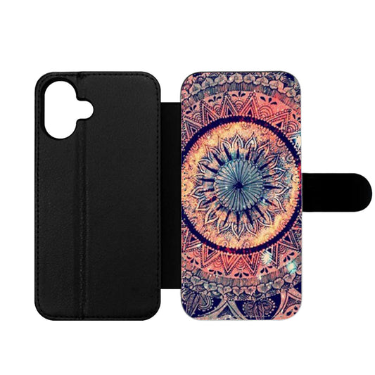 Mandalas Hippie Wallet iPhone Case