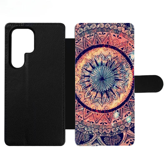 Mandalas Hippie Wallet Samsung Case