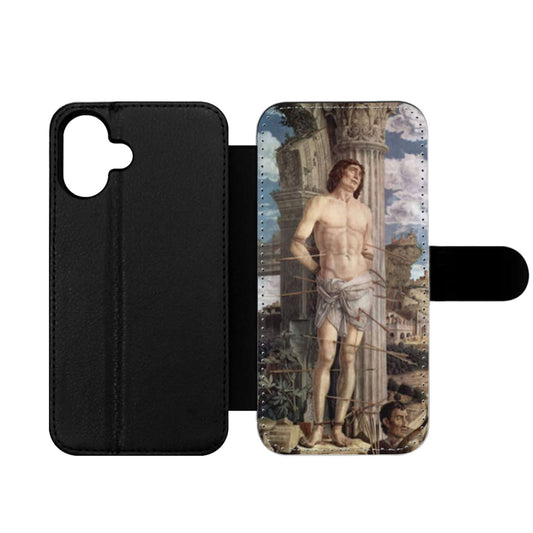 Mantegna St Sebastian Wallet iPhone Case