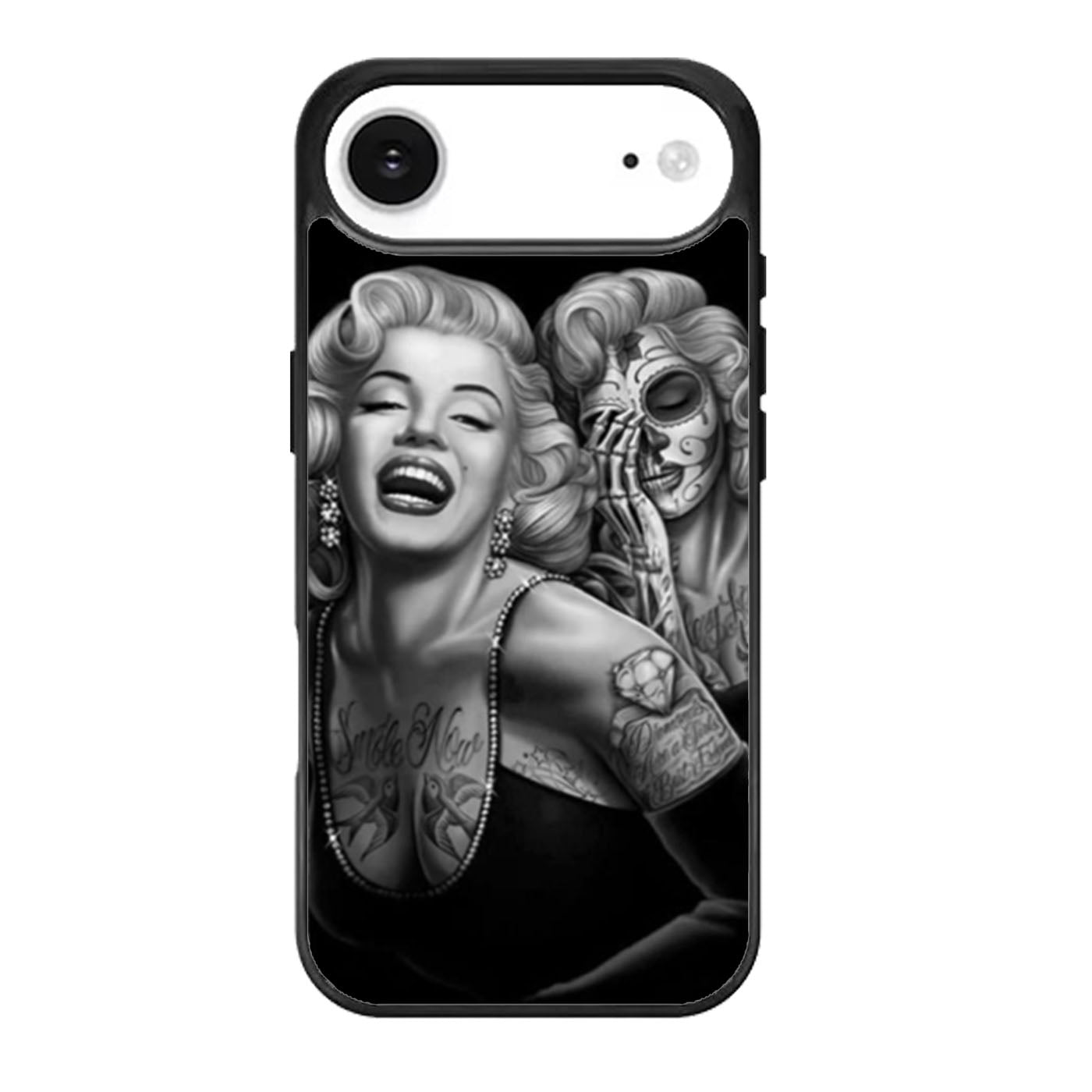 Marilyn Monroe Day Of The Dead in The Black iPhone Air Case