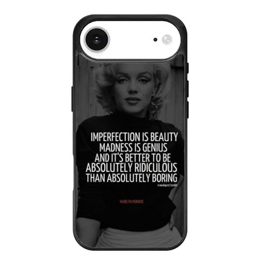 Marilyn Monroe Quotes iPhone Air Case