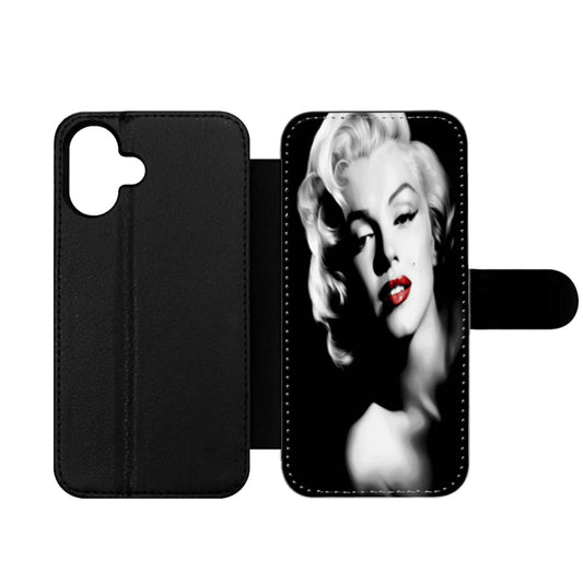 Marilyn Monroe in The Black Wallet iPhone Case
