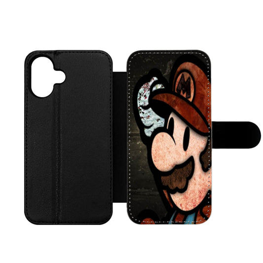 Mario Paper Wallet iPhone Case