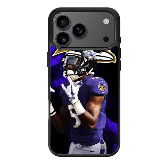 Marquise Brown NFL Baltimore iPhone 17 Pro Max Case