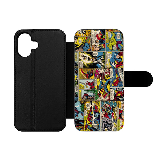 Marvel Comics Wallet iPhone Case