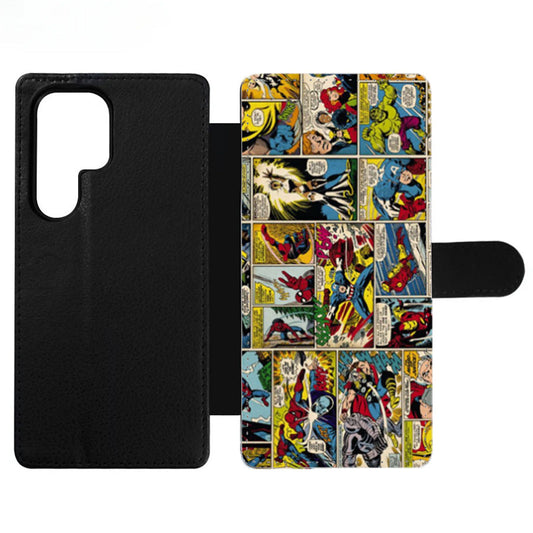 Marvel Comics Wallet Samsung Case