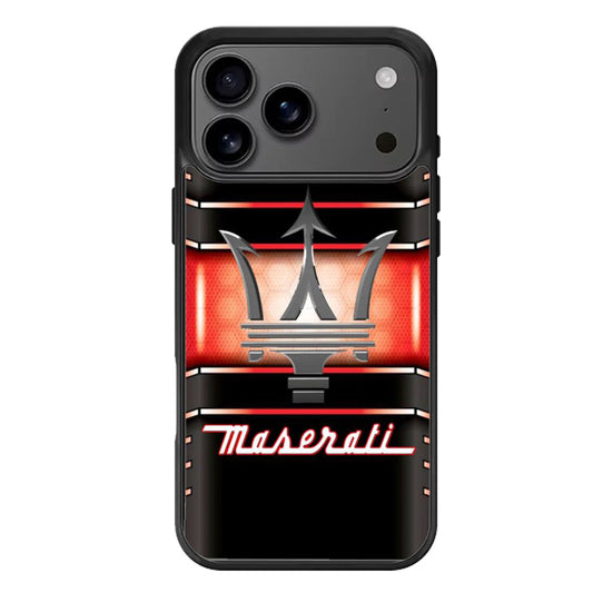Maserati Red Custom iPhone 17 Pro Max Case