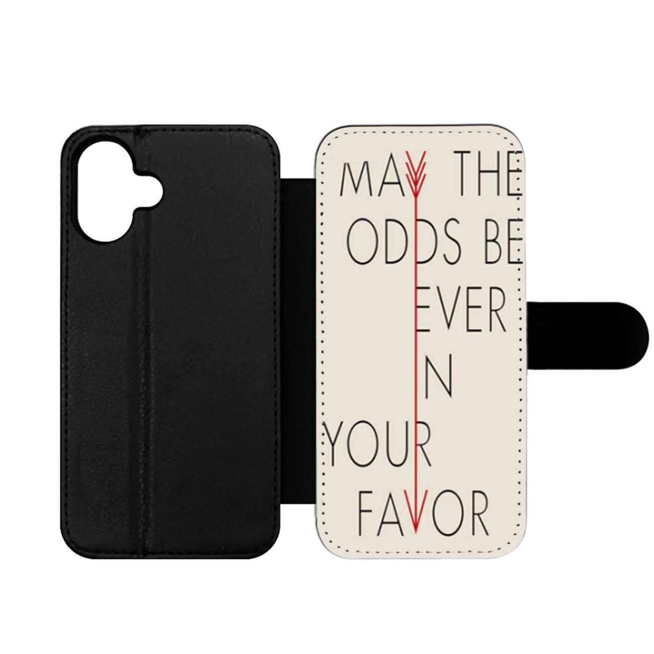 May the odds be ever in your favour hunger games quotes Wallet iPhone Case
