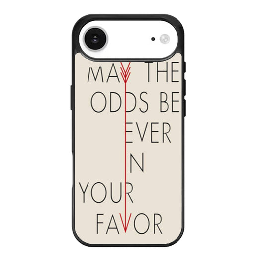 May the odds be ever in your favour hunger games quotes iPhone Air Case