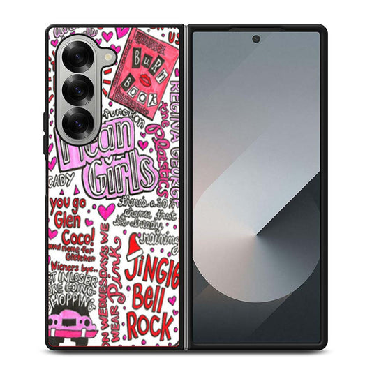 Mean Girls Lyrics Samsung Z Fold 6 Case