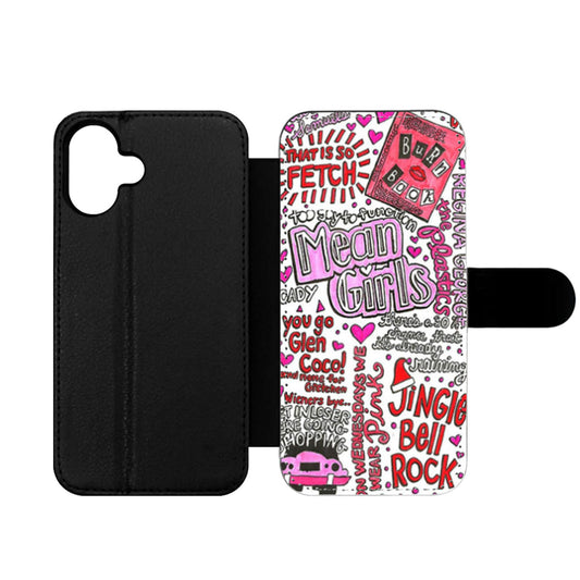 Mean Girls Lyrics Wallet iPhone Case