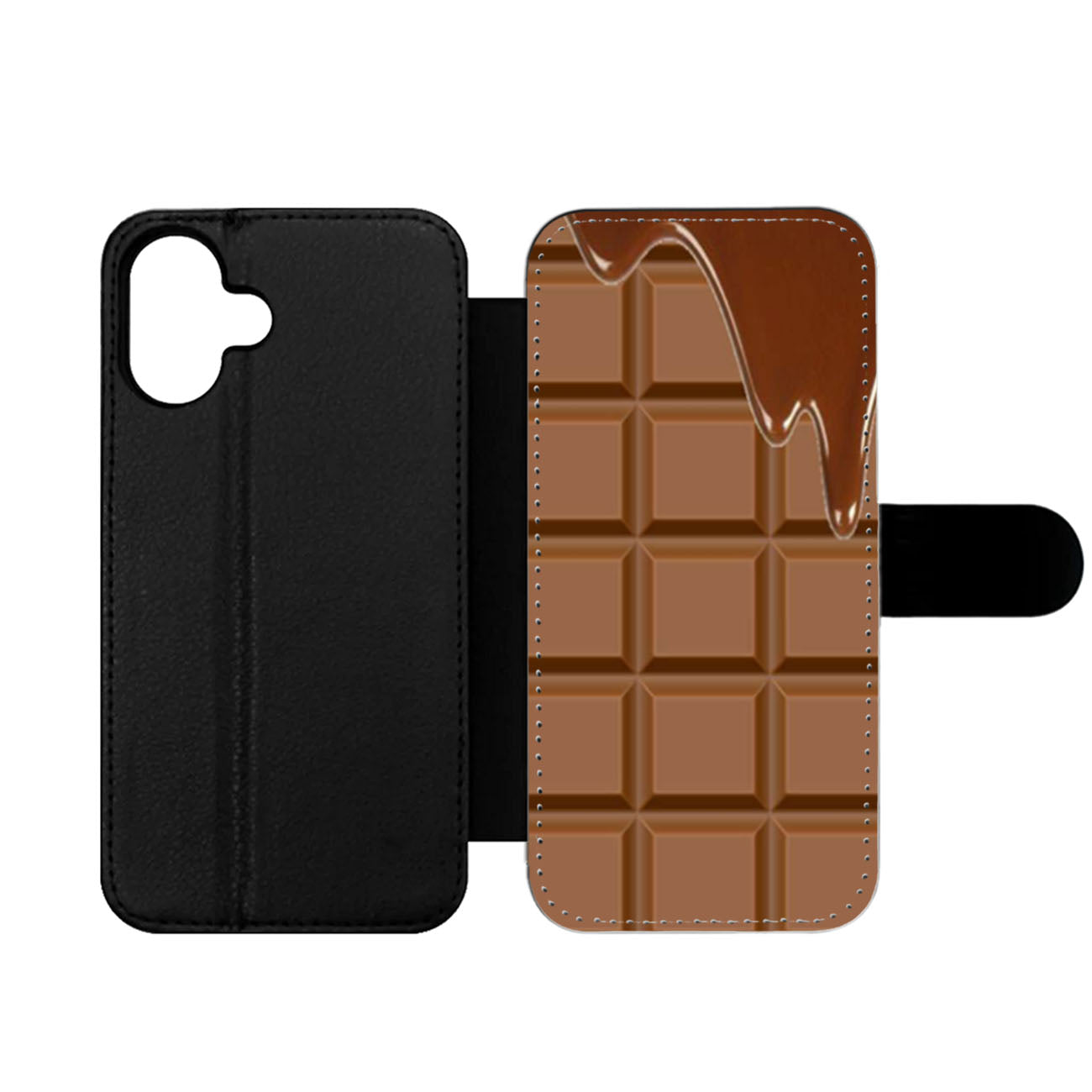 Melted Chocolate Wallet iPhone Case