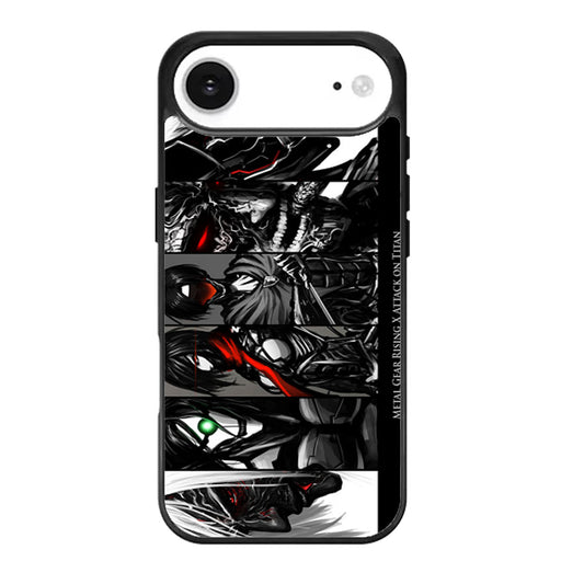 Metal Gear Rising X Attack On Titan iPhone Air Case