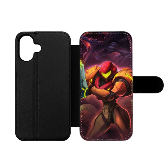 Metroid Other M Wallet iPhone Case