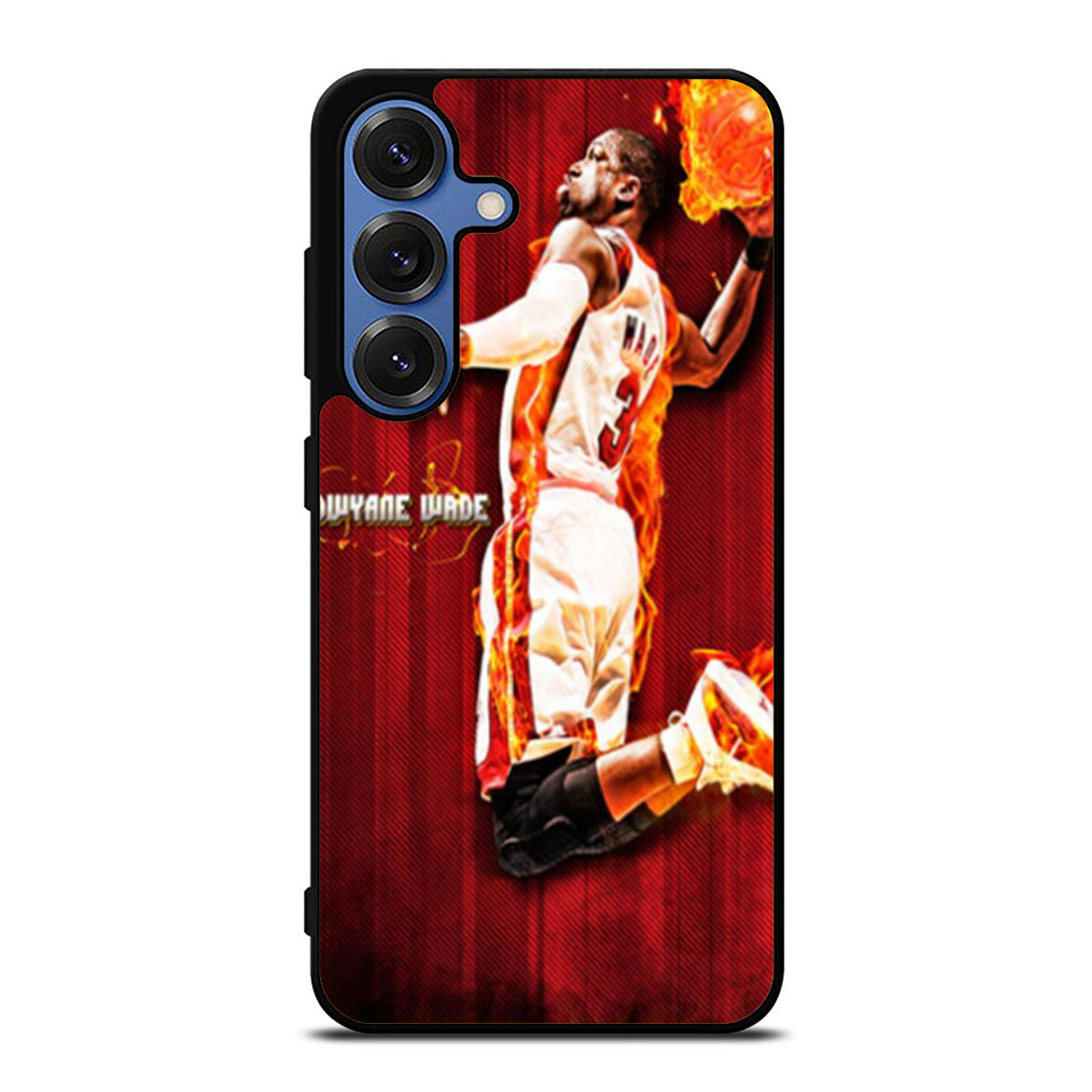 Miami Heat Dwayne Wade Samsung S25 Ultra Case