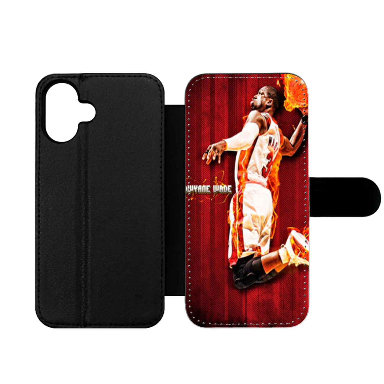 Miami Heat Dwayne Wade Wallet iPhone Case