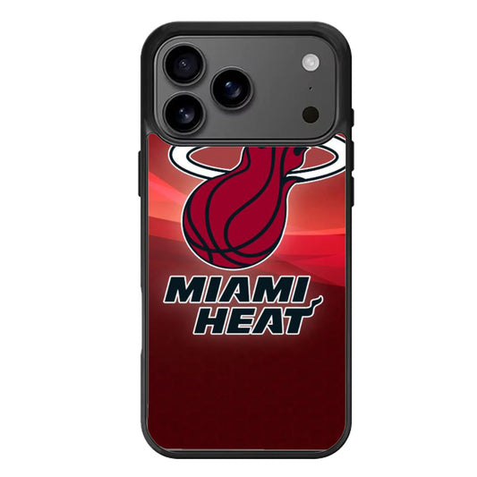 Miami Heat Logo iPhone 17 Pro Max Case