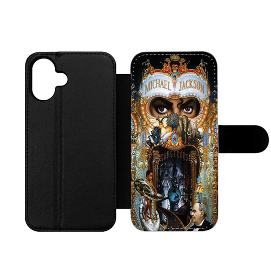 Michael Jackson Dangerous Cover Album Wallet iPhone Case