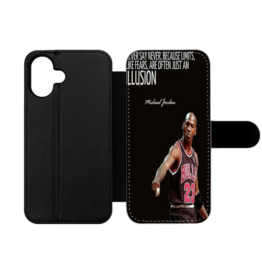 Micheal Jordan Quote Wallet iPhone Case