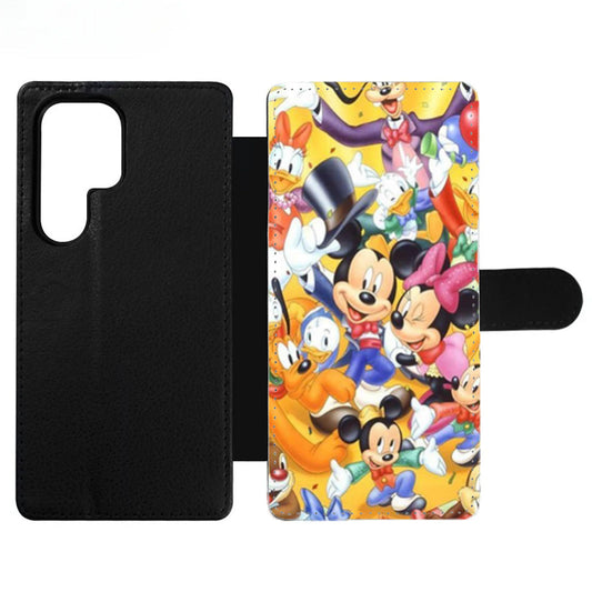 Mickey Mouse And All Friends Disney Wallet Samsung Case