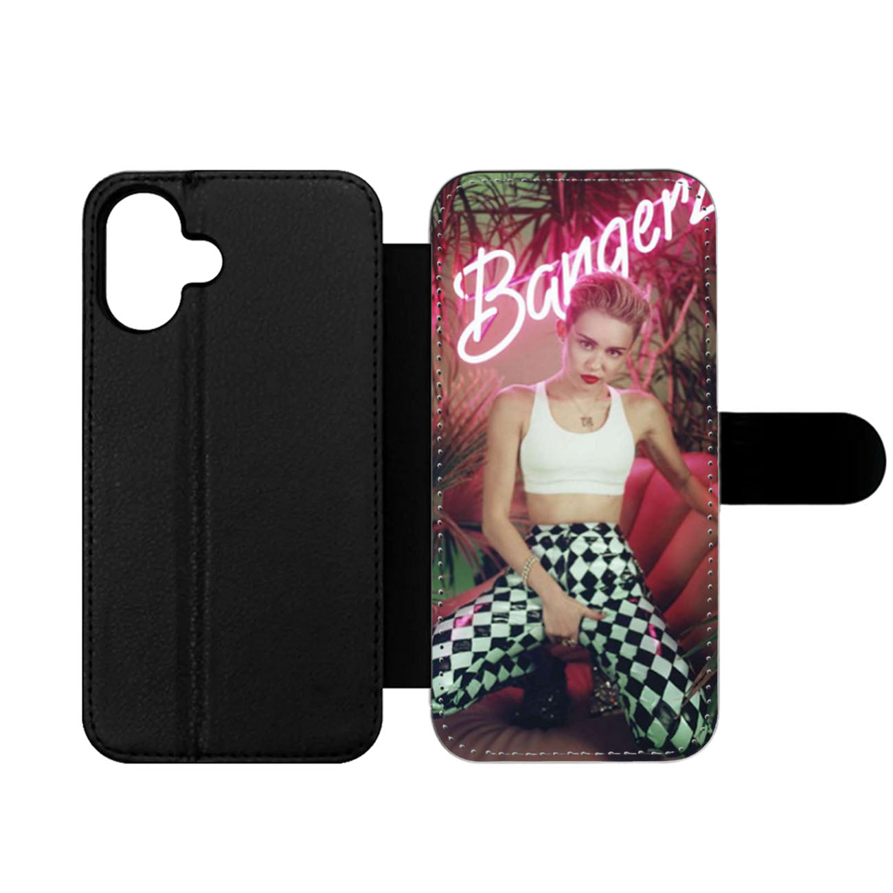 Miley Cyrus Bangerz Wallet iPhone Case