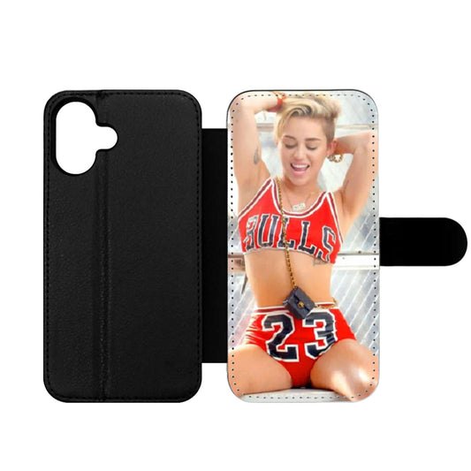 Miley Cyrus Chicago Bulls Jordan 23 Wallet iPhone Case