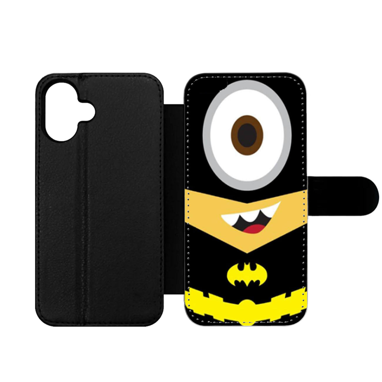 Minions Batman Despicable Me Wallet iPhone Case