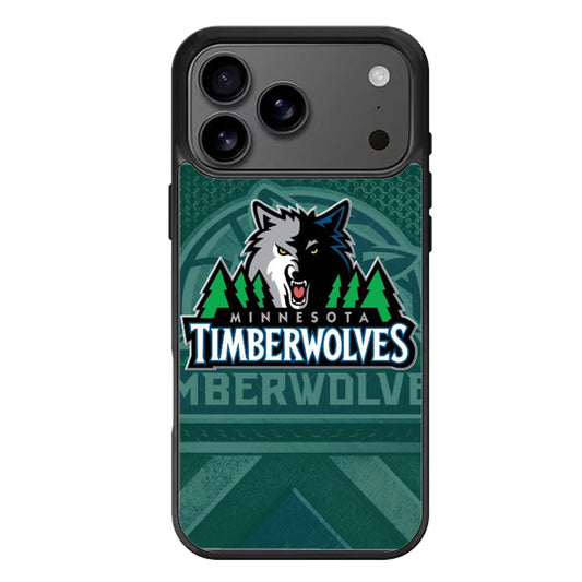 Minnesota Timberwolves Wallpaper iPhone 17 Pro Max Case