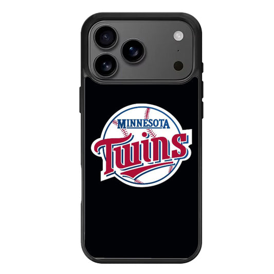 Minnesota Twins Black iPhone 17 Pro Max Case