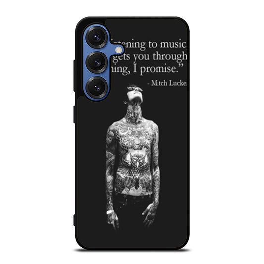 Mitch Adam Lucker Quote Samsung S25 Ultra Case
