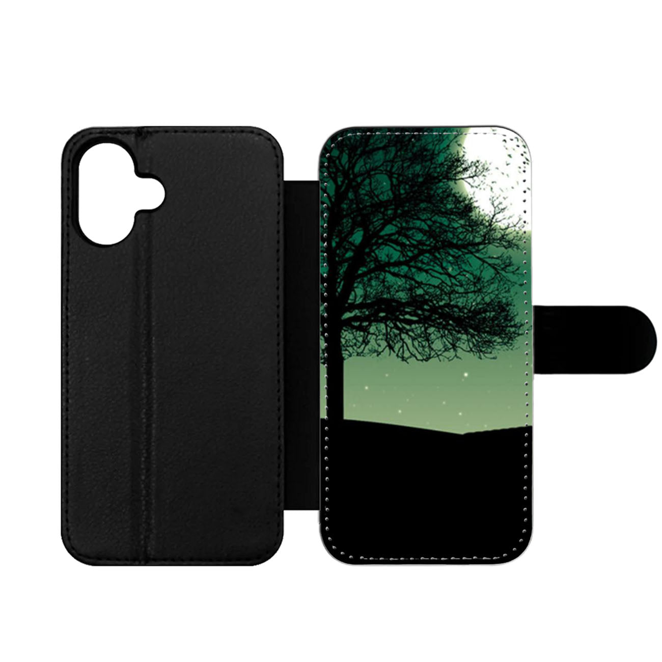 Moon Tree Wallet iPhone Case